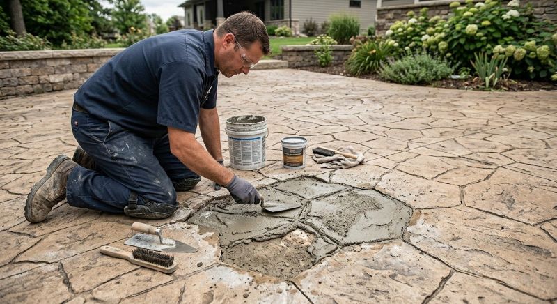 Decorative Concrete Repair in Denver County, CO