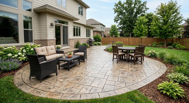 Stamped Concrete Service in Corpus Christi, TX